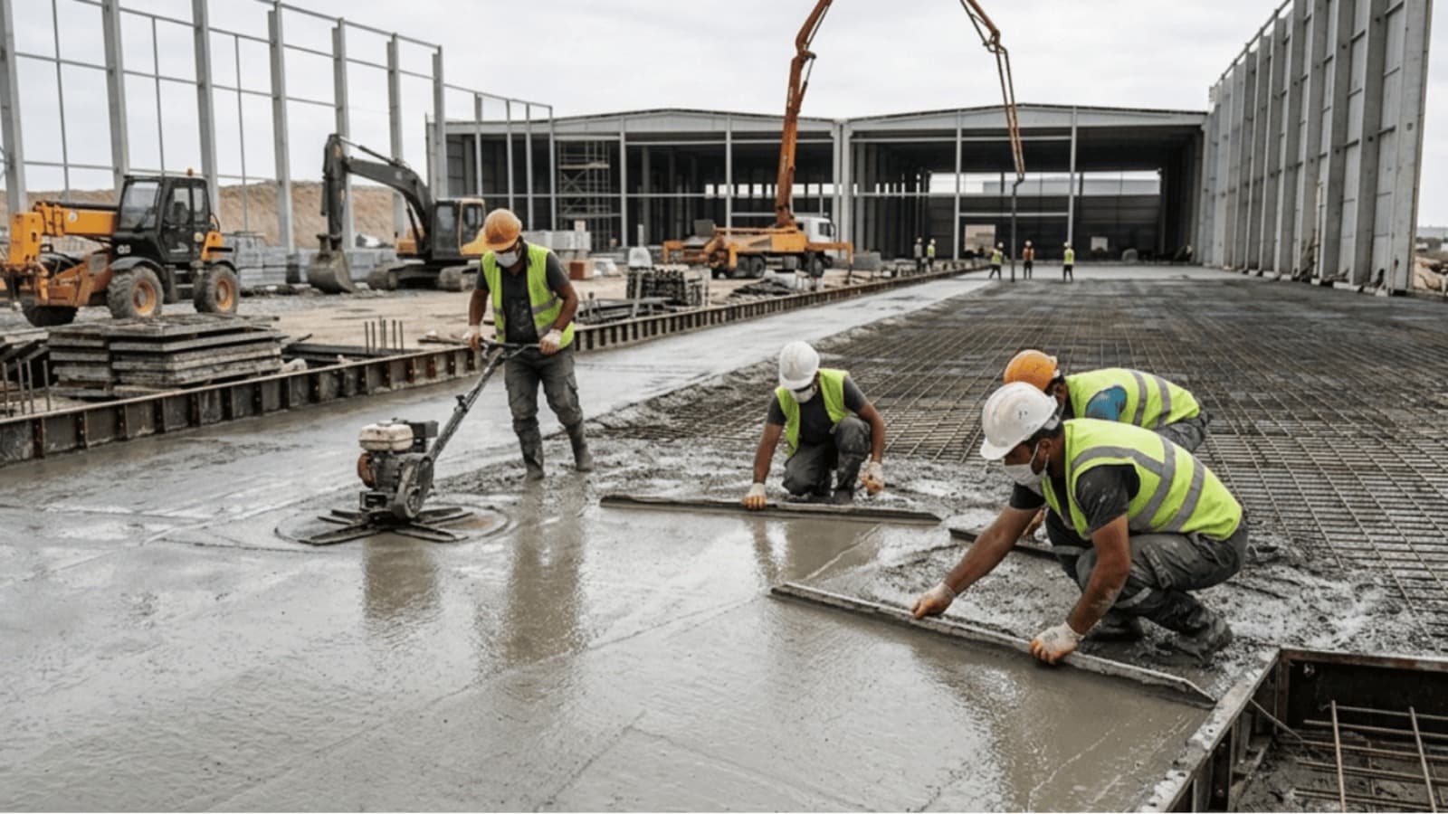 Saha Beton Uygulama Adalar